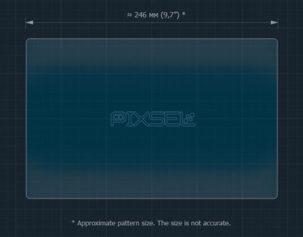 Захисне скло Pixsel на монітор BYD SEAGULL - 11.5“ 2023 - (гібридне мат)