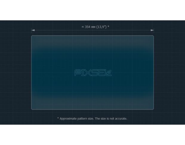 Захисне скло Pixsel на монітор BYD SEAL - 16.3“ 2022 - (гібридне мат)