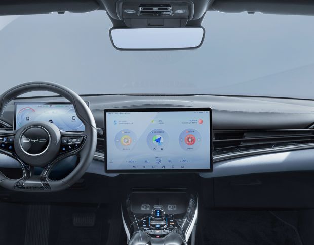 Захисне скло Pixsel на монітор BYD SEAL - 16.3“ 2022 - (гібридне мат)
