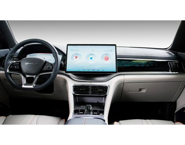 Защитное стекло Pixsel на монитор BYD SONG PLUS - 16.2“ 2022 - (гибридное мат)