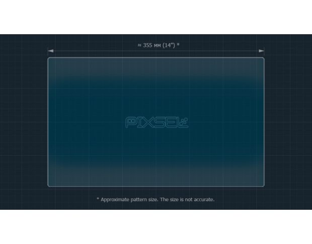 Защитное стекло Pixsel на монитор BYD SONG PLUS - 16.2“ 2022 - (гибридное мат)