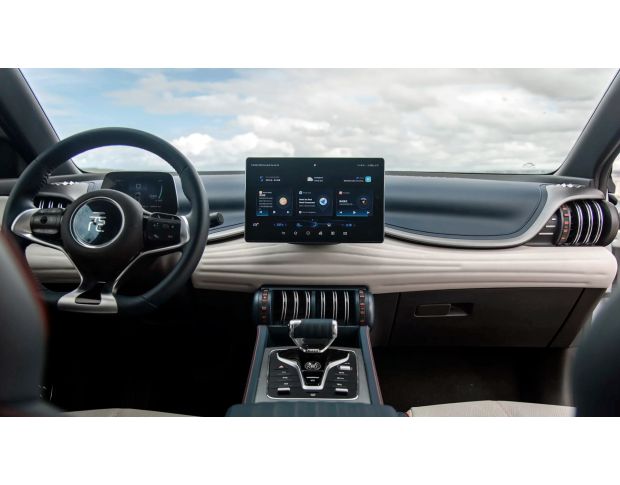 Захисне скло Pixsel на монітор BYD YUAN PLUS - 13.7“ 2022 - (гібридне мат)