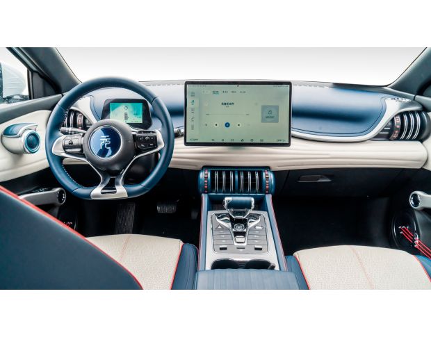 Захисне скло Pixsel на монітор BYD YUAN PLUS - 16.3“ 2022 - (гібридне глянець)