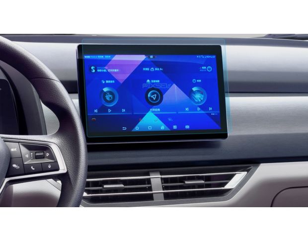 Захисне скло Pixsel на монітор BYD YUAN PRO - 11.4“ 2021 - (гібридне мат)