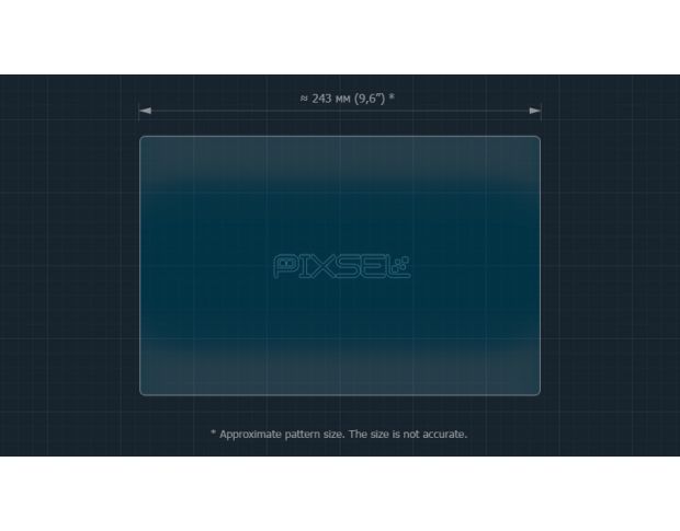 Захисне скло Pixsel на монітор BYD YUAN PRO - 11.4“ 2021 - (гібридне мат)