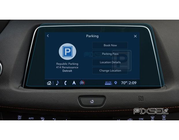 Защитное стекло Pixsel на монитор CADILLAC XT 4 - 10.9“ 2018 - (гибридное мат)