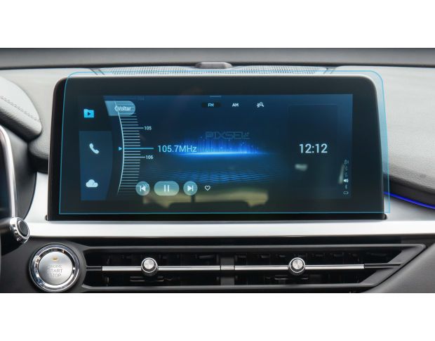 Захисне скло Pixsel на монітор CHERY Tiggo 7 Pro - 12.6“ 2020 - (гібридне глянець)