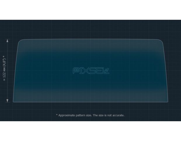 Захисне скло Pixsel на монітор CHERY Tiggo 7 Pro - 12.6“ 2020 - (гібридне глянець)