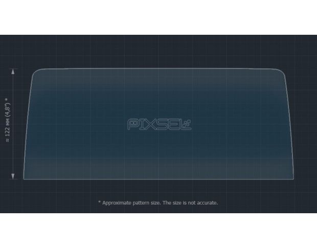 Защитное стекло Pixsel на монитор CHERY TIGGO 8 - 12.6“ 2018 - (гибридное мат)