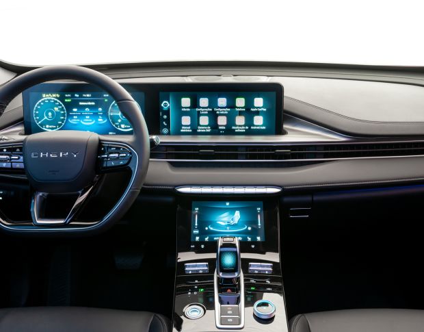 Захисне скло Pixsel на монітор CHERY TIGGO 8 PRO - 26.1“ 2023 - (гібридне мат)