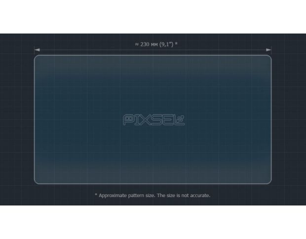 Захисне скло Pixsel на монітор CHEVROLET BOLT - 10.3“ 2016 - 2021 (гібридне мат)