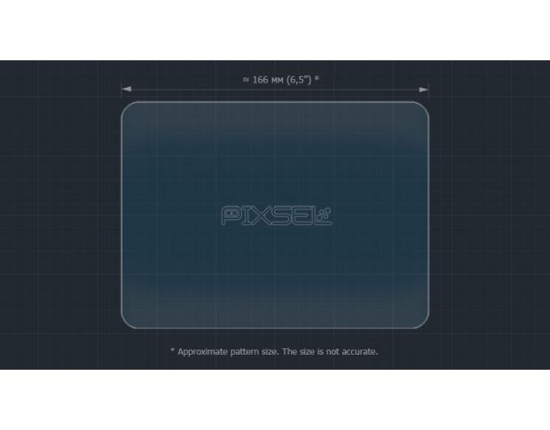 Захисне скло Pixsel на монітор CHRYSLER 300 - 8.1“ 2014 - (гібридне мат)