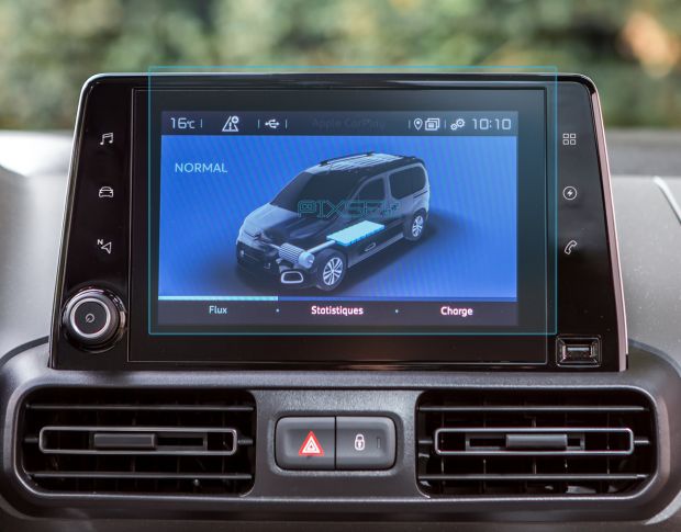 Захисне скло Pixsel на монітор CITROEN BERLINGO - 9.4“ 2018 - 2024 (гібридне глянець)