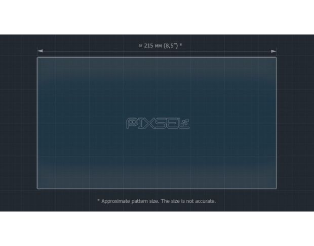 Захисне скло Pixsel на монітор CITROEN C3 - 9.7“ 2016 - (гібридне глянець)
