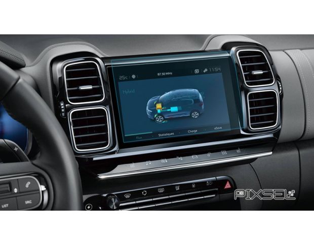 Захисне скло Pixsel на монітор CITROEN C5 Aircross - 9.2“ 2018 - 2022 (гібридне мат)