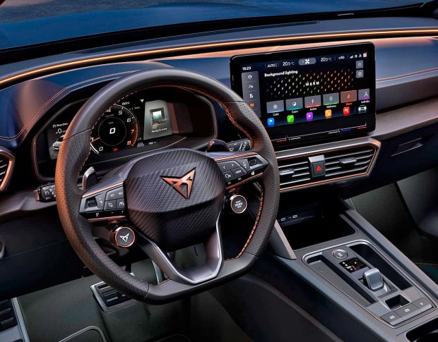 Защитное стекло Pixsel на монитор CUPRA FORMENTOR - 13.3“ 2020 - 2024 (гибридное мат)