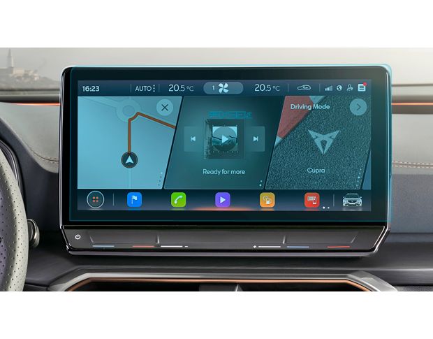 Захисне скло Pixsel на монітор CUPRA LEON - 12.2“ 2020 - 2024 (гібридне мат)