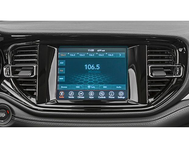 Защитное стекло Pixsel на монитор DODGE DURANGO - 8.3“ 2021 - (гибридное глянец)