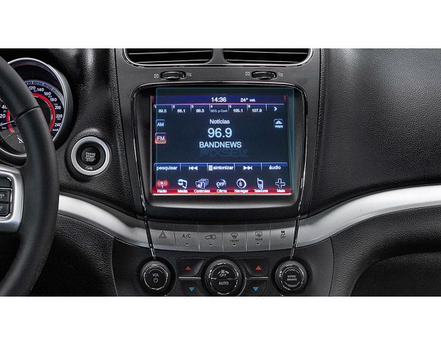 Захисне скло Pixsel на монітор DODGE JOURNEY - 8.2“ 2010 - 2020 (гібридне глянець)