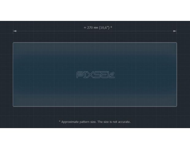 Защитное стекло Pixsel на монитор DS 3 - 11.4“ 2018 - (гибридное мат)