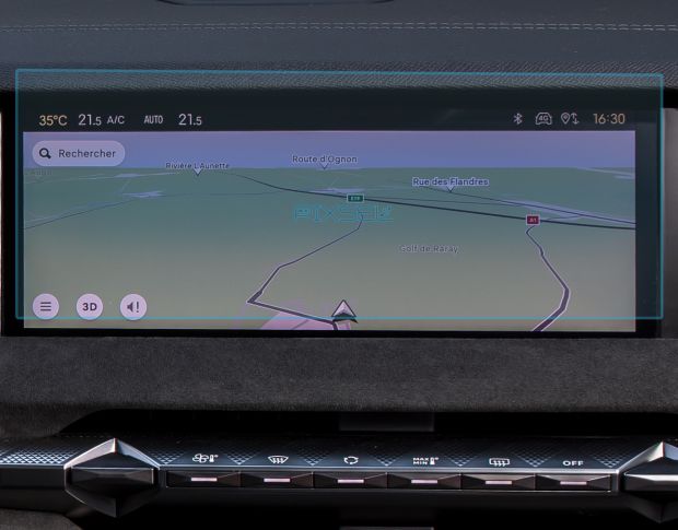 Защитное стекло Pixsel на монитор DS 4 - 10.9“ 2021 - (гибридное глянец)