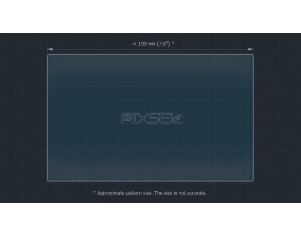Захисне скло Pixsel на монітор DS 7 - 9.2“ 2018 - (гібридне глянець)