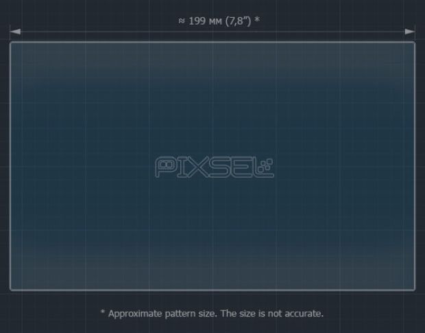Захисне скло Pixsel на монітор DS 7 - 9.2“ 2018 - (гібридне мат)
