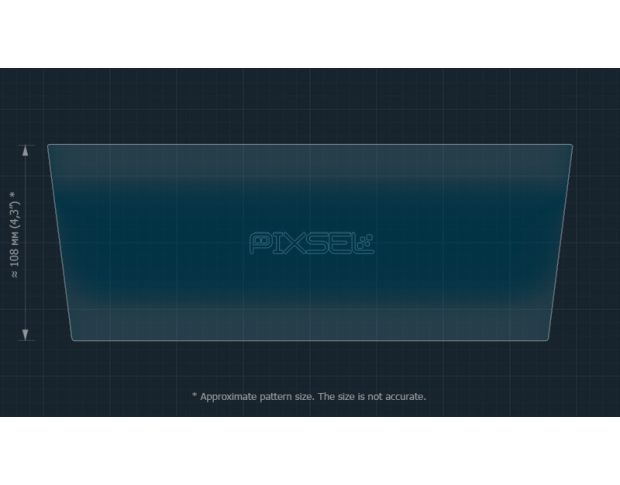 Захисне скло Pixsel на монітор DS 9 - 12.1“ 2020 - (гібридне глянець)
