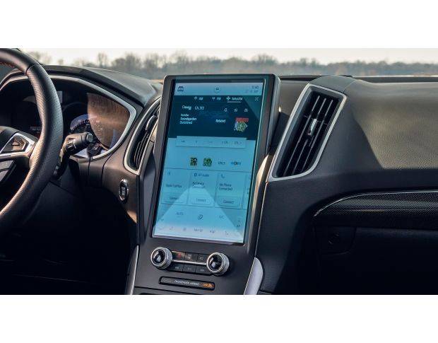 Защитное стекло Pixsel на монитор FORD EDGE - 12.4“ 2015 - 2022 (гибридное глянец)