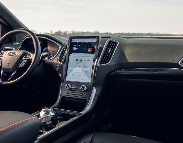 Защитное стекло Pixsel на монитор FORD EDGE - 12.4“ 2015 - 2022 (гибридное мат)