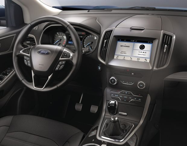 Защитное стекло Pixsel на монитор FORD EDGE - 8.1“ 2015 - 2022 (гибридное глянец)