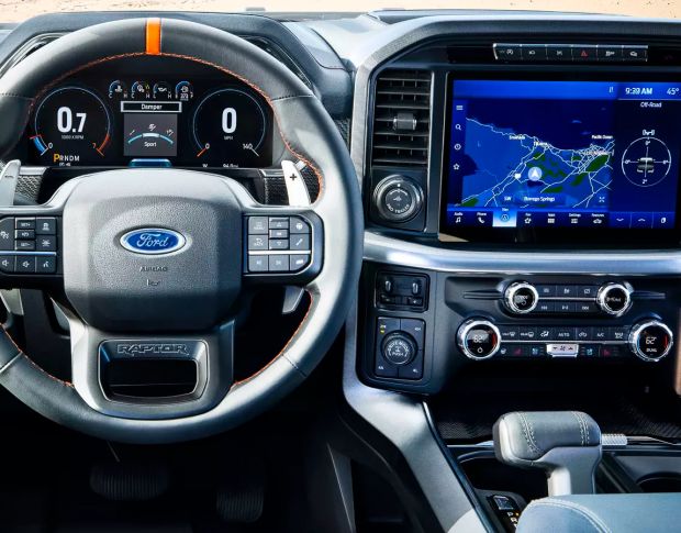 Захисне скло Pixsel на монітор FORD F-150 - 13.1“ 2021 - (гібридне глянець)