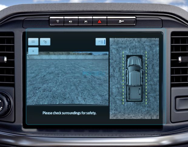 Захисне скло Pixsel на монітор FORD F-150 - 13.1“ 2021 - (гібридне глянець)