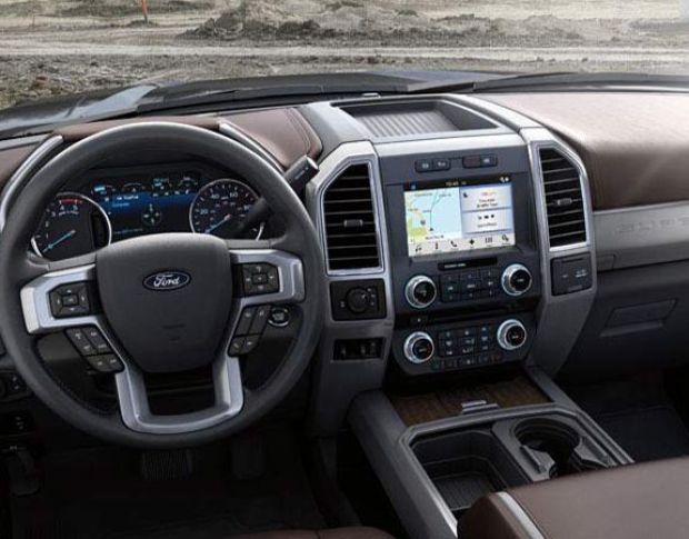 Защитное стекло Pixsel на монитор FORD F-350 - 8“ 2017 - (гибридное глянец)