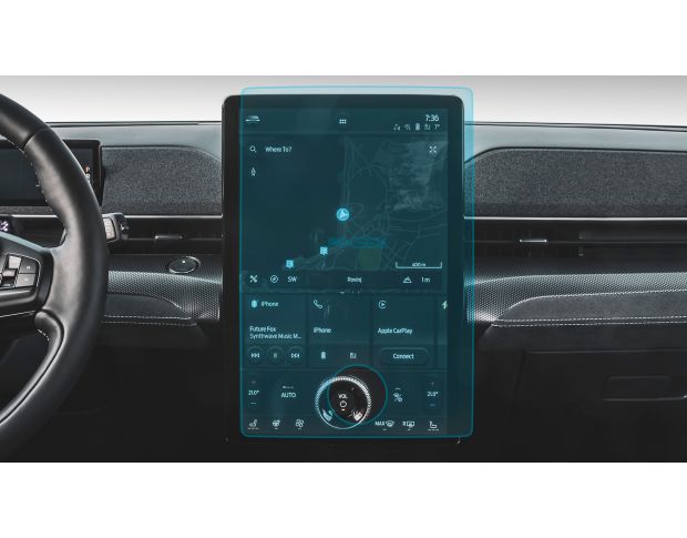 Захисне скло Pixsel на монітор FORD MUSTANG MACH-E - 16.7“ 2021 - (гібридне мат)