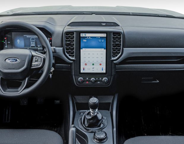 Захисне скло Pixsel на монітор FORD RANGER - 11“ 2023 - (гібридне глянець)