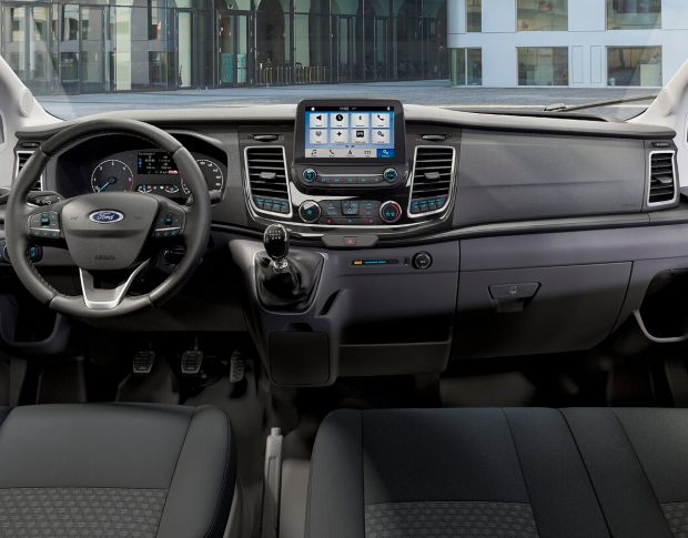 Захисне скло Pixsel на монітор FORD TOURNEO / TRANSIT CUSTOM - 10.2“ 2018 - 2022 (гібридне глянець)
