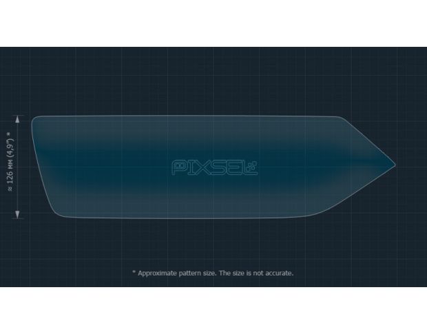 Защитное стекло Pixsel на монитор GEELY Atlas PRO - 18.1“ 2022 - (гибридное глянец)