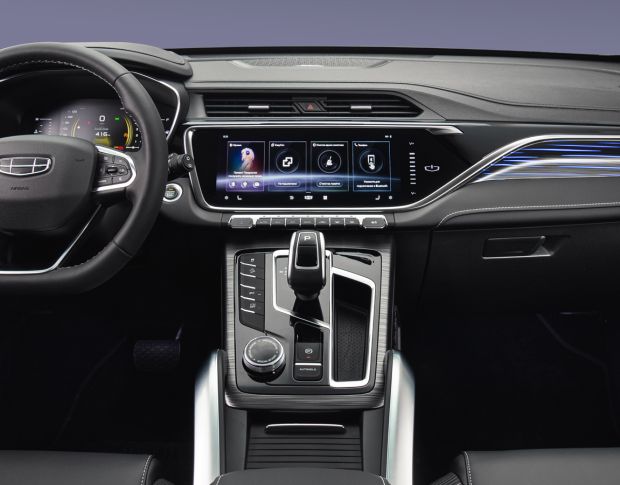 Защитное стекло Pixsel на монитор GEELY Atlas PRO - 18.1“ 2022 - (гибридное мат)