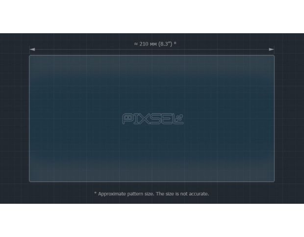 Защитное стекло Pixsel на монитор HAVAL H6 - 9.3“ 2011 - 2020 (гибридное глянец)