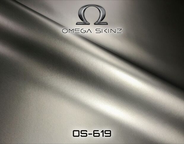 Omega Skinz OS-619 Dark Robot - Серая матовая пленка 1.524 m 