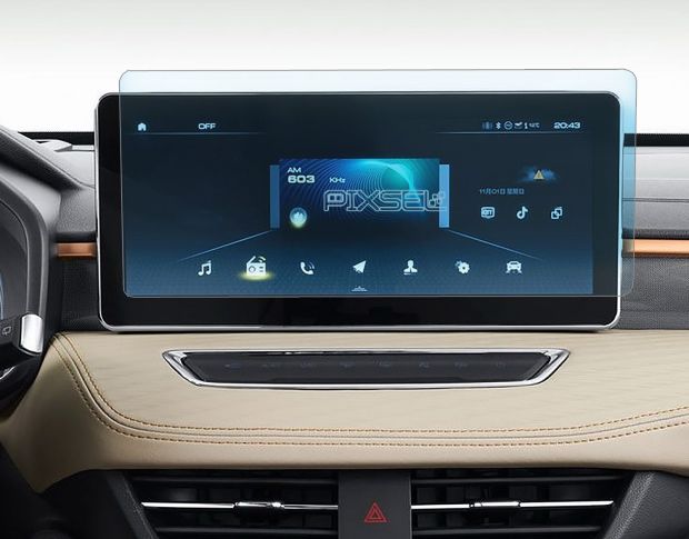 Захисне скло Pixsel на монітор HAVAL Jolion - 13.8“ 2022 (гібридне глянець)