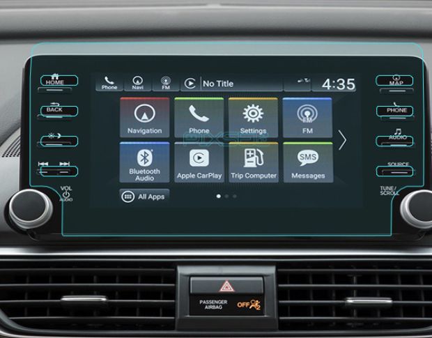 Захисне скло Pixsel на монітор HONDA ACCORD - 11.4“ 2017 - 2022 (гібридне глянець)