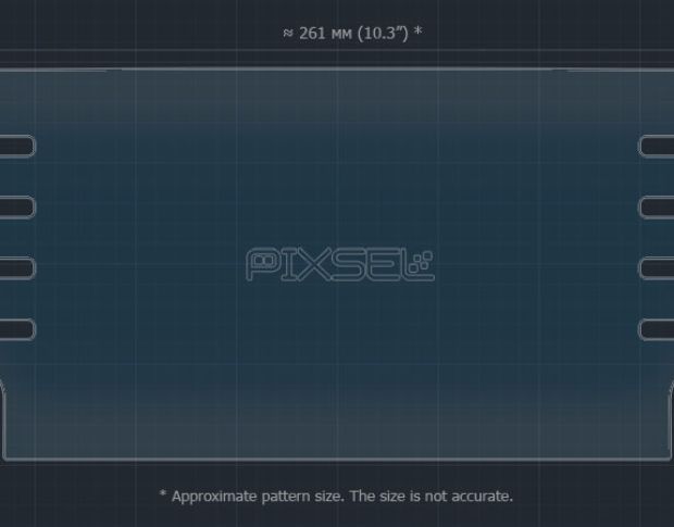 Захисне скло Pixsel на монітор HONDA ACCORD - 11.4“ 2017 - 2022 (гібридне глянець)