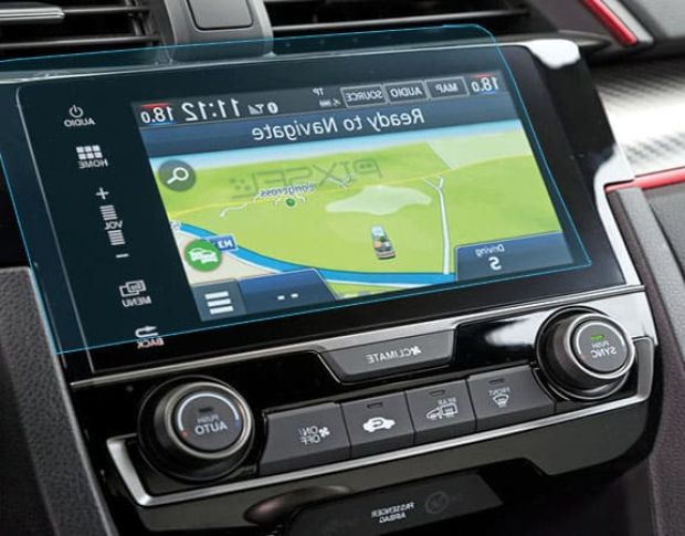 Захисне скло Pixsel на монітор HONDA CIVIC - 9.4“ 2015 - 2020 (гібридне мат)