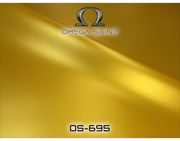 Omega Skinz OS-695 Nuke Em All - Желтая матовая пленка 1.524 m