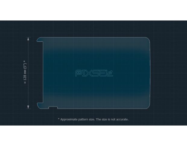 Захисне скло Pixsel на монітор HONDA M-NV - 9.4“ 2021 - (гібридне мат)