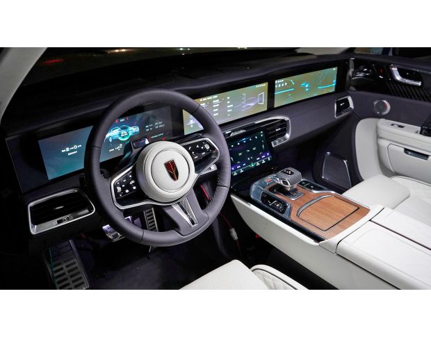 Защитное стекло Pixsel на монитор HONGQI E-HS9 - 17.8“ 2020 - (гибридное мат)