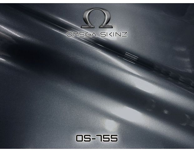 Omega Skinz OS-755 Hail To The King - Темно-синяя глянцевая металлик пленка 1.524 m