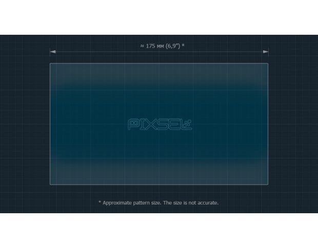Захисне скло Pixsel на монітор HYUNDAI i10 - 7.9“ 2023 - (гібридне глянець)